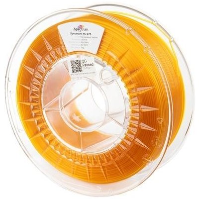 Spectrum PC 275 1.75mm TRANSPARENT YELLOW 1kg, 80938 – Zboží Živě