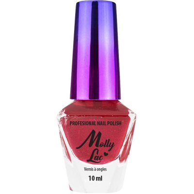 Molly Lac Bikini Lak na nehty 197 Červená 10 ml – Zboží Mobilmania