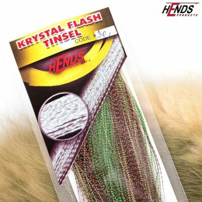 Hends HE KRYSTAL FLASH TINSEL - ZELENÁ - HNĚDÁ - SV. ZLATÁ – Hledejceny.cz
