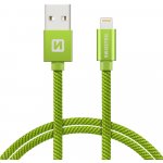 SWISSTEN TEXTILE datový kabel USB - Lightning 1.2m – Hledejceny.cz
