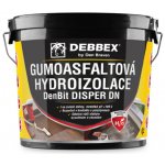 Den Braven Gumoasfaltová hydroizolace DenBit DISPER DN, kbelík 5 kg, černá – Hledejceny.cz