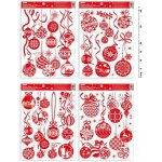 Okenní fólie vánoce glitr VA013 30x42cm – Hledejceny.cz