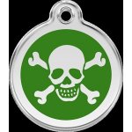 Red Dingo Lebka zelená S 20 mm – Zboží Mobilmania