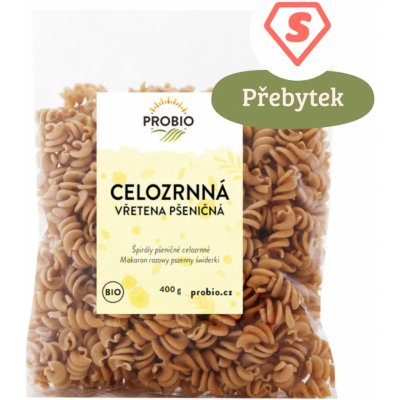 Probio Pšeničná celozrnná vřetena Bio 400 g – Zboží Dáma