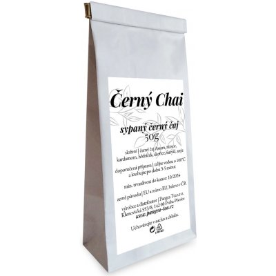 Růžová čajovna Pangea Tea Černý Chai černý čaj 50 g