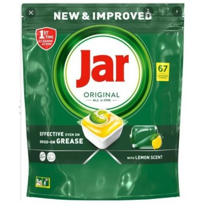 Jar All in1 Original Lemon tablety do myčky 67 ks – Sleviste.cz