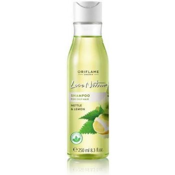 Oriflame Love Nature šampon pro mastné vlasy s kopřivou a citrónem 250 ml