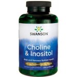 Swanson Cholin a Inositol 250 kapslí – Hledejceny.cz