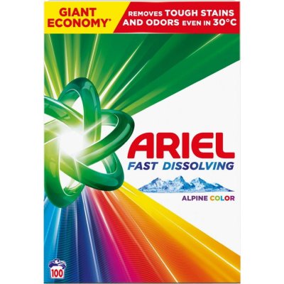 Ariel Alpine Color prací prášek 5,5 kg 100 PD – Zboží Dáma
