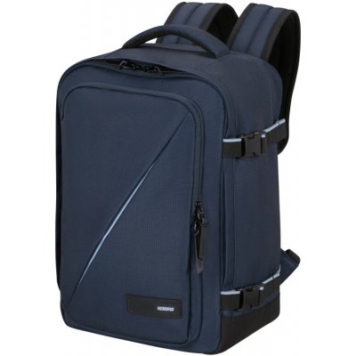 American Tourister Take2Cabin S batoh Dark Navy 40x20x25 cm 24 l – Zboží Mobilmania