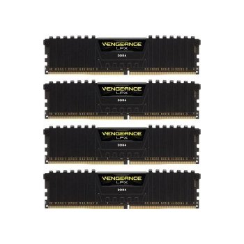 Corsair DDR4 64GB (4x16GB) 2666MHz CL16 CMK64GX4M4A2666C16