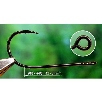 RedBass Čeburaškový háček Hunter Sickle vel.4 10 ks – Zboží Dáma