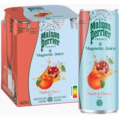Perrier & Juice plech Ananas & Mango 250 ml – Hledejceny.cz