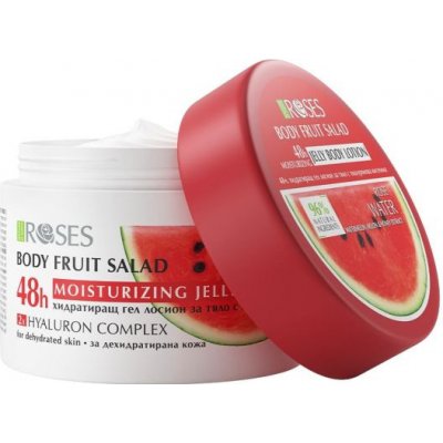 Agiva Gelový telový balzam s růžovou vodu, melounem a kyselinou hyaluronovou 200 ml – Hledejceny.cz