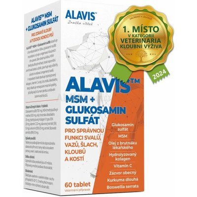 Alavis MSM Glukosamin sulfát 60 tbl – Sleviste.cz