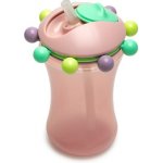 Melii hrneček s brčkem a počítadlem 340 ml růžový – Hledejceny.cz