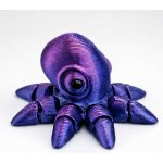 Svíčkománie3D Flexi 3D miniaturka chobotnice z 3D tiskárny Fialovo modrá lesklá – Hledejceny.cz