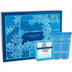 Versace Man Eau Fraiche EDT 50 ml + sprchový gel 50 ml + balzám po holení 50 ml dárková sada – Hledejceny.cz