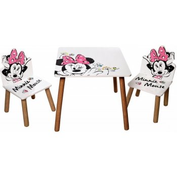 bHome stůl s židlemi Minnie Mouse