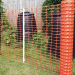 Síť vyznačovací plast oranžová 1 x 30 m – Sleviste.cz