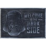 CurePink Gumová Star Wars Hvězdné války Welcome To The Dark Side (60 x 40 cm) šedá [GP85487] – Zboží Mobilmania
