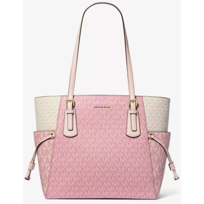 Michael Kors dámská velká kabelka Voyager růžová – Hledejceny.cz