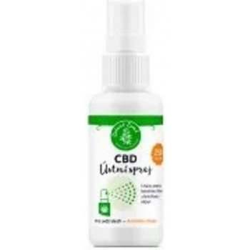 Zelená země CBD ústní sprej s 250 mg CBD a koloidním stříbrem 50 ml