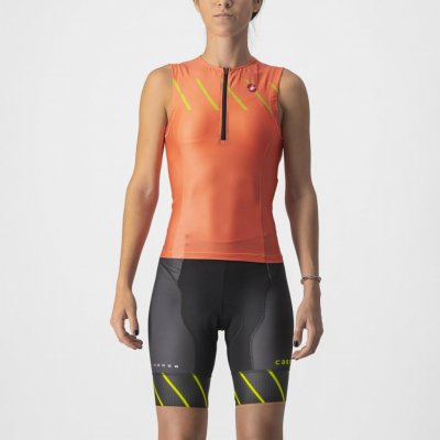 Castelli Free 2 Tri Singlet Dámský triatlonový top