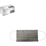 Med-Comfort Ústenky operační , 3 vrstvé s gumičkou, šedé, 50 ks – Zboží Mobilmania
