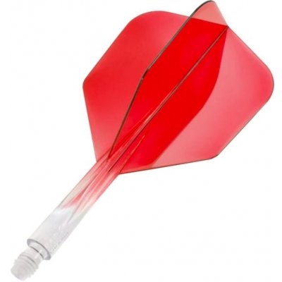 CONDOR AXE Small Gradient Clear Red Short – Zboží Dáma