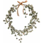 H&L Vánoční borovicový věnec 55cm stříbrná 317991770 – Zboží Dáma