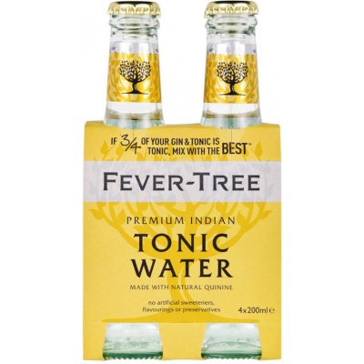 Fever Tree Indian Tonic Water 4 x 200 ml – Hledejceny.cz