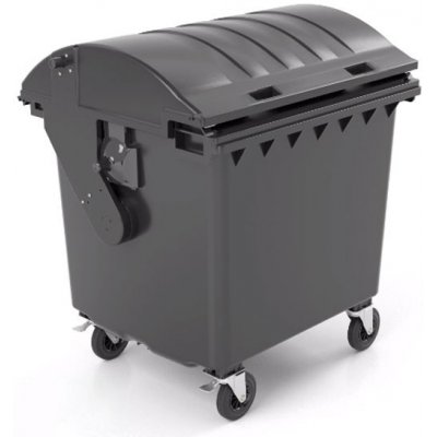 HTI Plastový kontejner 1100 l na komunální odpad, design S – Zboží Dáma
