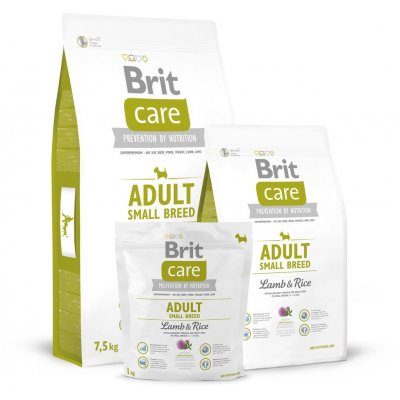 Brit Care Adult Small Breed Lamb & Rice 7,5 kg – Zboží Mobilmania