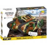 COBI 2993 Great War Britský tank MARK I (Male) C.19. 1:35 – Zboží Dáma