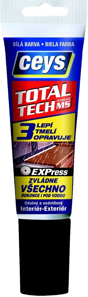 Lepidlo a tmel Ceys Total Tech express transparentní 125 ml - HORNBACH