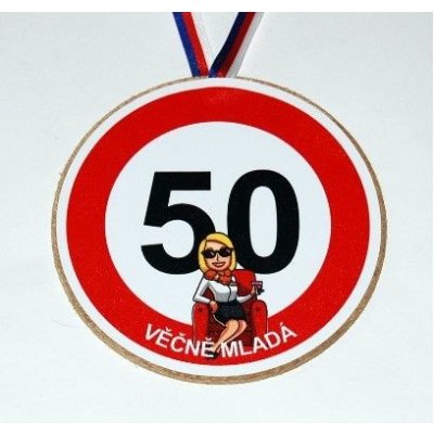 Jirka Medaile k 50. narozeninám pro ženu originální dárek k jubileu – Hledejceny.cz