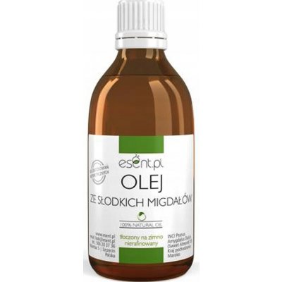 Olej ze sladkých mandlí NERAFINOVANÝ 250 ml ESENT – Sleviste.cz