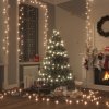 Vánoční osvětlení zahrada-XL Světelný řetěz se 400 LED 40 m 8 světelných efektů teplý bílý