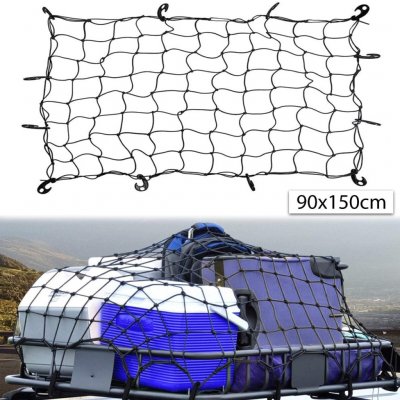 KMT Style 6019743 Upevňovací síť do auta 90x150 cm, 4 mm, černá | Zboží Auto