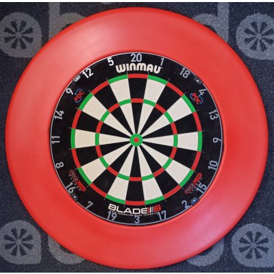 Winmau set DOUBLE - terč Blade 6 Triple Core + okruží Red – Zboží Dáma