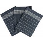 Sleep-well Pozitiv 50x70 cm 3 ks tmavě šedá/bílá – Zboží Dáma