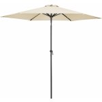 Kingsleeve 104066 Slunečník Mykonos, béžový 300 cm – Zboží Mobilmania