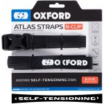 OXFORD zavazadlové popruhy Atlas B-Clip černá 17mm x 2m – Zboží Dáma