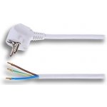 Solight flexo šňůra, 3x 1mm2, bílá, 2m PF01 – Zboží Živě