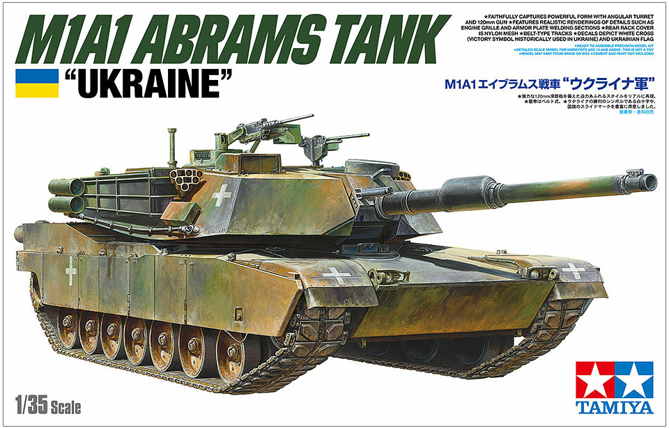 Tamiya 25216 M1A1 Abrams Ukraine 1:35 1:35