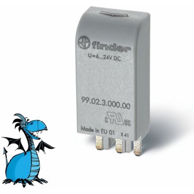 FINDER Modul 99.02.3.000.00, OD+DPP, 6-220V DC 9902300000