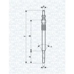 Žhavicí svíčka MAGNETI MARELLI 062900029304 – Zboží Mobilmania