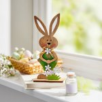 Die moderne Hausfrau Dřevěná dekorace Zajíc Fritz – Zboží Dáma