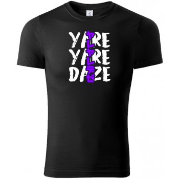 JoJo's Bizarre Adventure tričko Yare Yare Daze černé